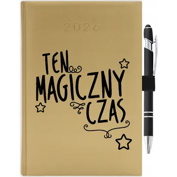 Kalendář Knižní kalendář 2026 A5 zlatý