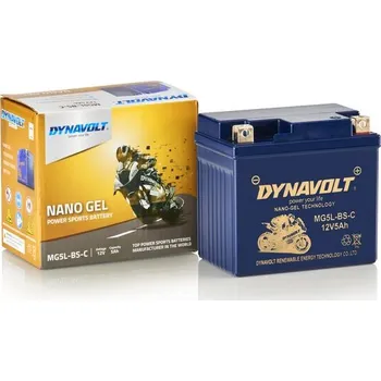 Motobaterie Dynavolt MG5L-BS 12V 5Ah 90A GEL NANO