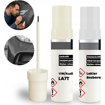 Lak na dřevo LA7T Opravná sada 2v1 VW AUDI: Sada na opravu škrábanců a oděrek - BÁZE + LAK