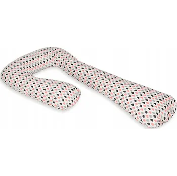 Polštář Těhotenský Polštář pro ženy, multifunkční, pohodlný, velký (vzor srdíčka )