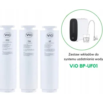 Sada 3 Náhradních Filtrů pro Systém Čištění Vody ViO BP-UF01