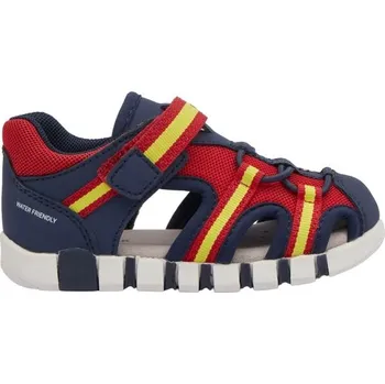 Dámská obuv Chlapecké sandály Geox B SANDAL IUPIDOO 25 Červená, Tmavě modrá, Žlutá, Bílá