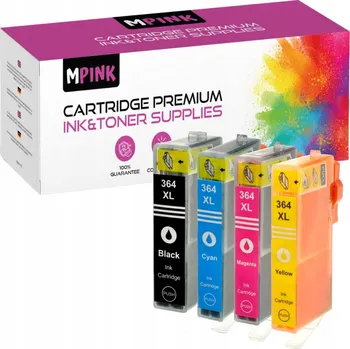 Příslušenství pro čtečku elektronické knihy 4x Inkousty pro HP PhotoSmart 5510 5515 5520 6510 6520 6515 462