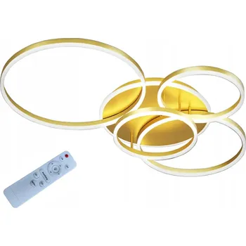 Kulatý Stropní Svítidlo Moosee 110 x 72 cm zlatá