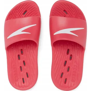 Dámské pantofle Nazouváky Speedo SLIDE JU SIREN RED červená velikost 31