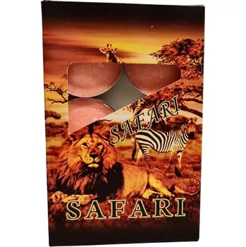 Svíčka Parafínové čajové svíčky Safari Adpal 6 ks