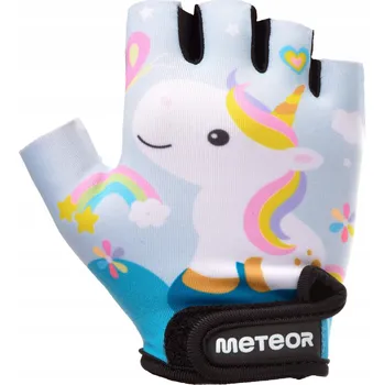 Cyklistické rukavice Dětské cyklistické rukavice METEOR XS na suchý zip, protiskluzový úchop