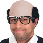 Carnival Toys Pleš s černými vlasy a brýlemi