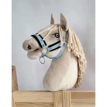 Hobby horsing Nastavitelná ohlávka pro koně Hobby Horse A3, modrá