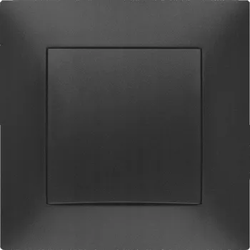 vypínač Křížový vypínač černý pod omítku CARLA Elektro