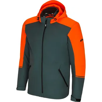 KTM TWO 4 RIDE V3 JACKET GREEN/ORANGE Oranžová S