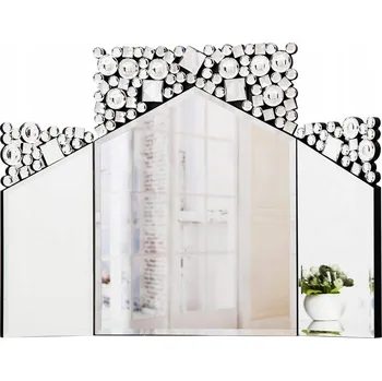 Zrcadlo Zrcadlo RICHTOP výklopné, dřevěný rám, 78 x 54 mm