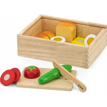 Dřevěná hračka Viga Dřevěná zelenina