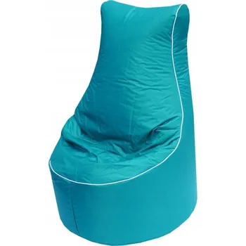 Sedací pytel Beanbag Taburet modrý