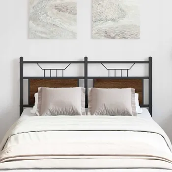 Čelo postele , hnědý dub, 120 cm