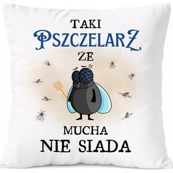 Polštář Polštář pro detektiva jako Dárek s s potiskem a fotografií Bílá PoliDraw