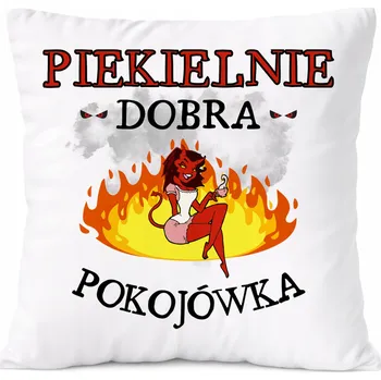 Polštář Polštář pro Amelii jako Dárek s potiskem , bílý PoliDraw