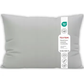 Povlečení POVLEČENÍ NA POLŠTÁŘ 50x70 cm BAVLNA 100% HLADKÁ PEVNÁ BARVA ŠEDÁ