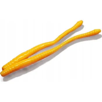 Umělá nástraha Libra Lures Dying Worm 008 Tmavě Žlutá 7cm Kryl