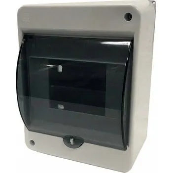 Rozvaděč Rozvodnice nástěnná modulární S-5 s kouřovým okénkem 1x5 IP40 C.2020 Pawbol