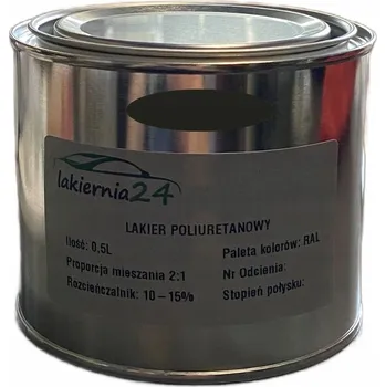 barva na kov Barva Polyuretanová průmyslová barva, polyuretanový lak matný 0,5l 2:1 RAL 6008