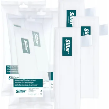 Utěrka 3x Návlek / Utěrka z mikrovlákna na mop Sillar pro Karcher Easyfix SC1 SC2 SC3 SC4 SC5 SC6