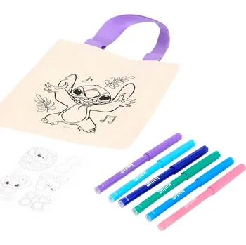 omalovánky SADA VYBARVI SI SVOU TAŠKU LILO A STITCH Can 3211175 Velikost: uni