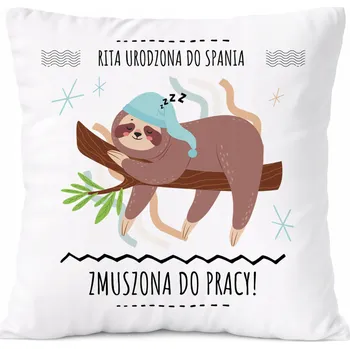 Polštář Polštář Pro Alana jako Dárek s potiskem Fotografie, Bílý PoliDraw