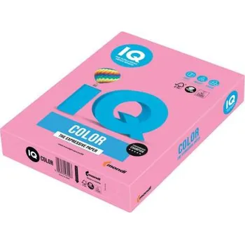 Barevný papír Barevný papír IQ Color A4 - PI25, růžový, 160 g/m2, 250 listů