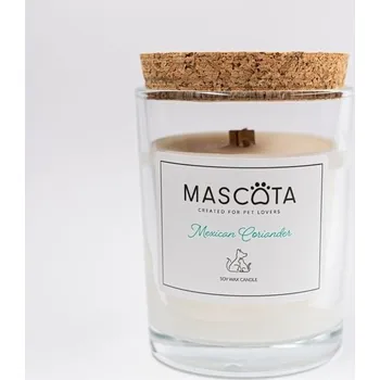 Svíčka Sójová vonná svíčka Mexican Coriander Mascota 100 ks