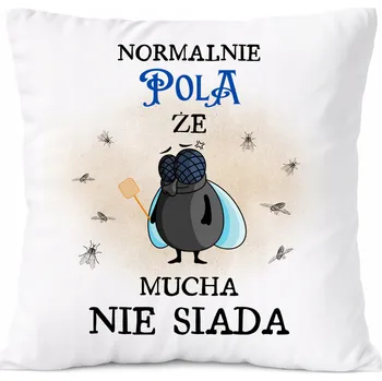 Obraz Polštář pro Fabiana jako Dárek s potiskem bílý PoliDraw