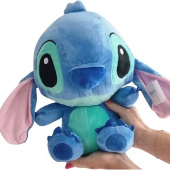plyšák Plyšák modrý sedící Stitch 38 cm