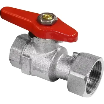 Ventil BRV Kulový uzávěr typ 557 pro připojení vodoměru DN 1/2" převlečná matice DN 3/4"