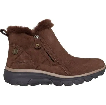 Dámská obuv Dámská zimní obuv Skechers EASY GOING - HIGH ZIP 2 39 Hnědá, Černá