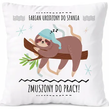 Polštář Polštář pro Filipa jako Dárek s potiskem bílý PoliDraw