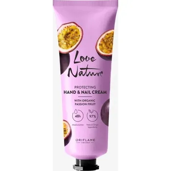 Péče o ruce ORIFLAME Ochranný krém na ruce a nehty Love Nature s organickou mučenkou