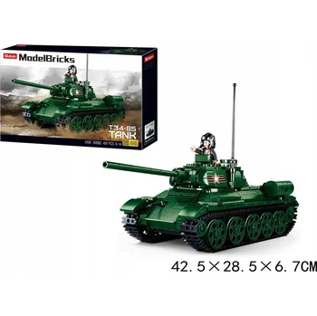 ostatní stavebnice STAVEBNICE KOLEKCE MODEL BRICKS TANK 497 DÍLŮ