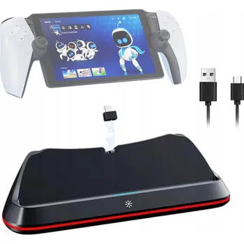 Herní konzole NABÍJECÍ STANICE PRO PLAYSTATION PORTAL S RGB UNIVERZÁLNÍ NABÍJEČKOU
