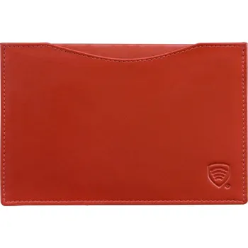 Obal na doklad Dámské kožené pouzdro na biometrický pas (červené) - KUK-26PR