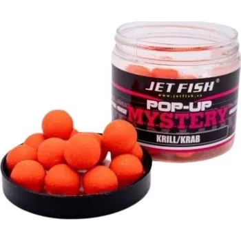 Boilies Plovoucí Boilies JetFish Pop-Up Mystery 16mm Squid/Spice
