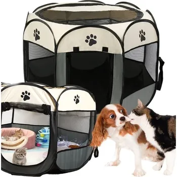 Pelíšek pro psa Kotec textilní Care Life malý pes 73 x 73 x 43 cm