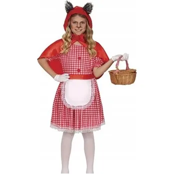 Karnevalový kostým Kostým Červená Karkulka Fiestas Guirca vel. 12