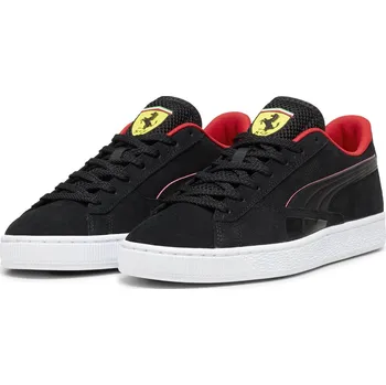 Pánská obuv Pánské Tenisky PUMA FERRARI SUEDE T 30806501 – Černá 42,5