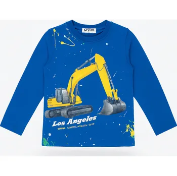 xcena Tričko s bagrem bavlněné 128