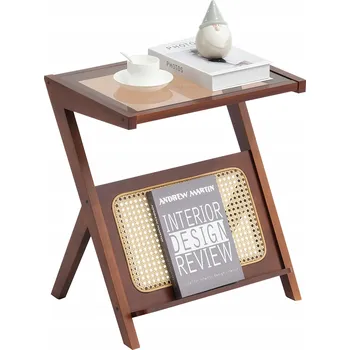 Konferenční stolek Kávový stolek čtvercový 50 x 36,6 x 55,9 Cm, vícebarevný