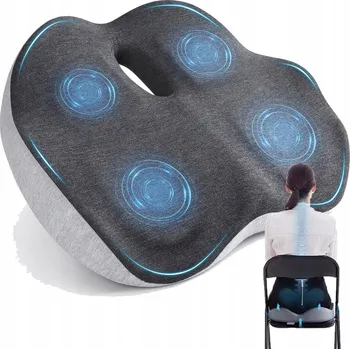 Polštář Ortopedický polštář na sezení pro podporu krevního oběhu do kanceláře, na židli