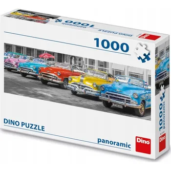 Auta Puzzle PANORAMATICKÉ PUZZLE