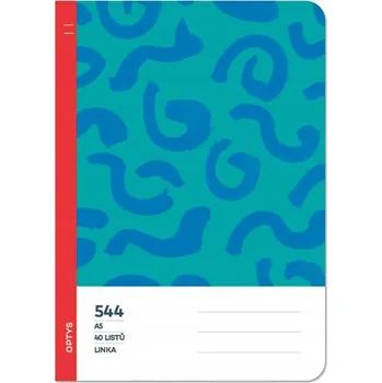 Sešit Linkovaný sešit OPTYS A5, 40 listů