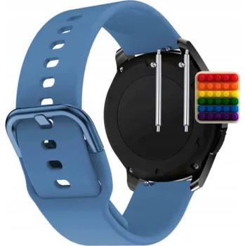 Pouzdro na mobilní telefon Řemínek Řemínek pro DT NO.1 DT56, Silikonový Modrý Smyčka, nastavitelný