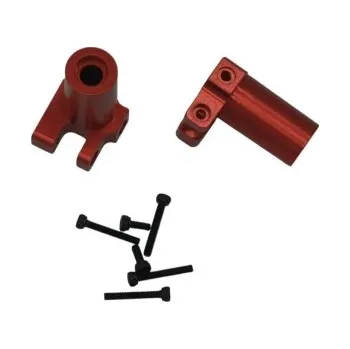 Modelářství Kovové pouzdro zadní nápravy pro Jeep Rubicon a Mercedes Benz D2U-17 IQ models - RC_321700